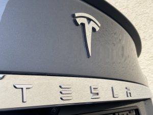 Tesla Model S Emblem